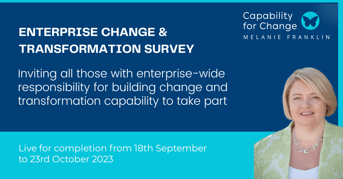 Executive Summary Capability for Change Survey 2022