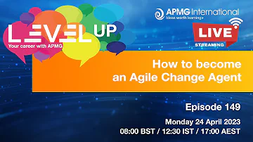 Level up how to become an agile change agent
